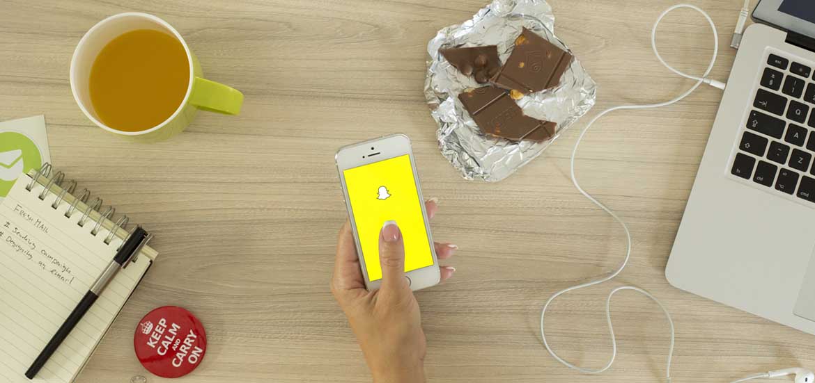 Snapchat: incorpora una amigable barra de búsqueda