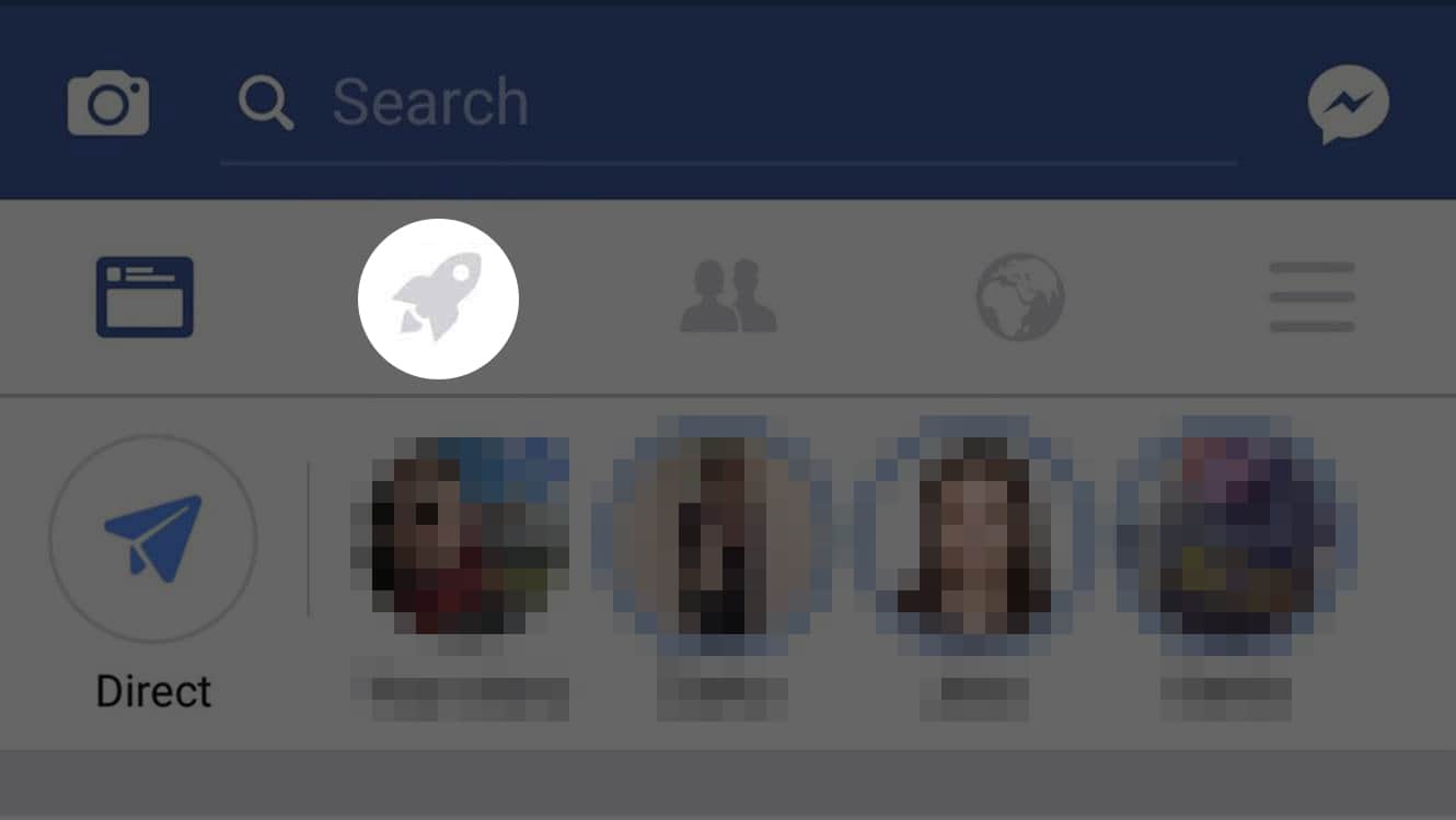 Facebook: ¿Te aparece un cohete?