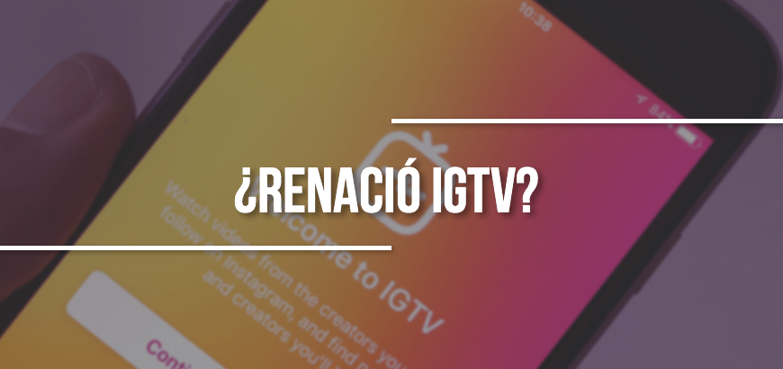 La nueva actualización de IGTV llega al rescate