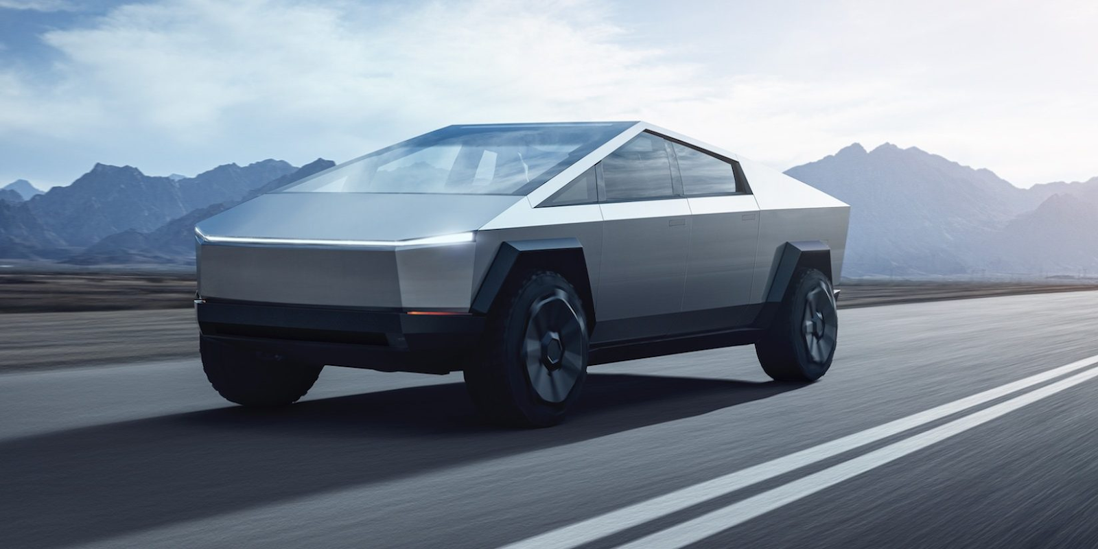 La Cybertruck, la potente camioneta eléctrica de Tesla