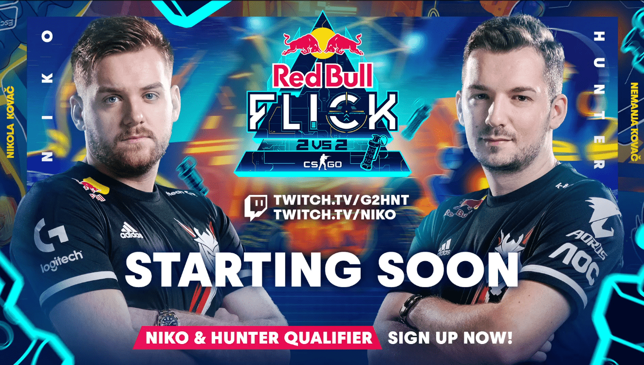 Marketing: Red Bull patrocina eventos de eSports.