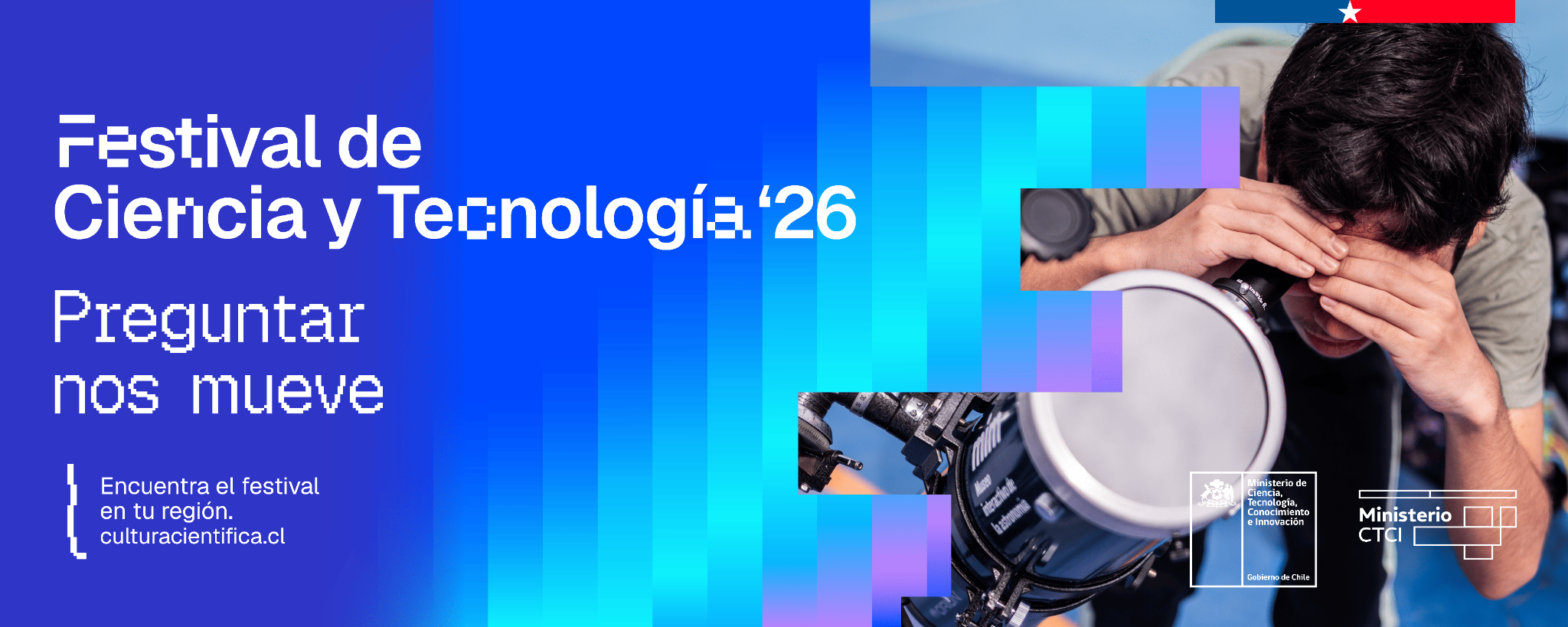 Festival de Ciencia y Tecnología 2026 reunió realidad virtual, astronomía y robótica en Santiago